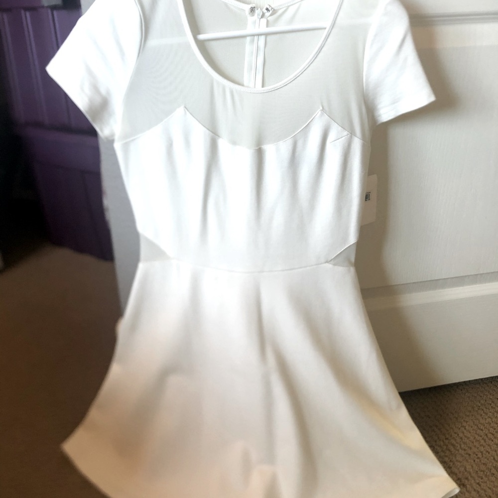 NET white dress from Nordstrom
